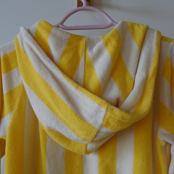 Hooded Cabana Dress beach vacay vacation cover-up resort terry cloth XS 0 - Picture 5 of 11